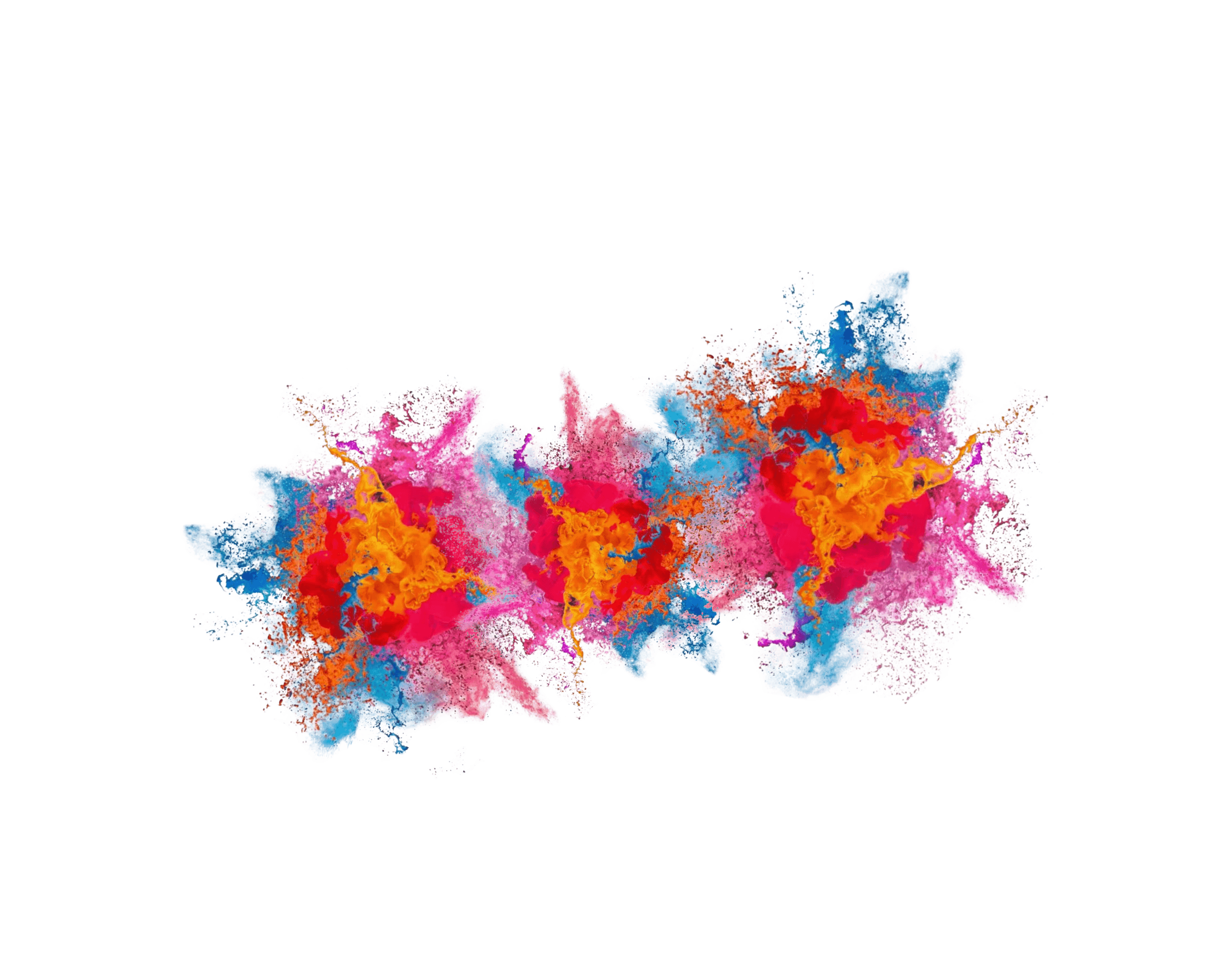 Background image of colour explosion